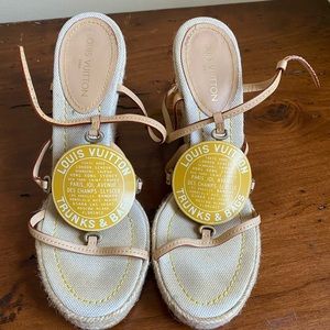 Louis Vuitton wedges